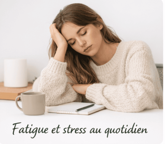 Image représentant la fatigue et le stress au quotidien